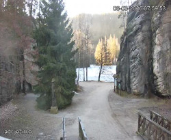 Vstup do skal, Pískovna