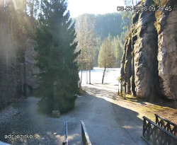 Vstup do skal, Pískovna