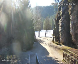 Vstup do skal, Pískovna