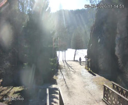 Vstup do skal, Pískovna