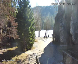 Vstup do skal, Pískovna