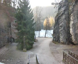 Vstup do skal, Pískovna