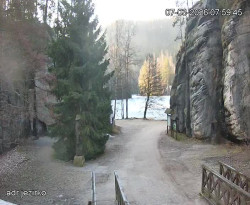 Vstup do skal, Pískovna