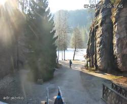 Vstup do skal, Pískovna