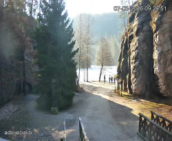 Vstup do skal, Pískovna