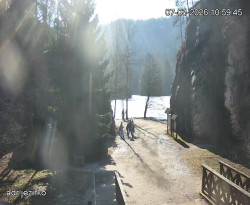 Vstup do skal, Pískovna