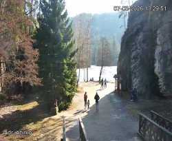 Vstup do skal, Pískovna