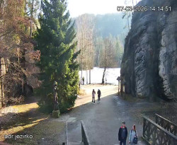 Vstup do skal, Pískovna