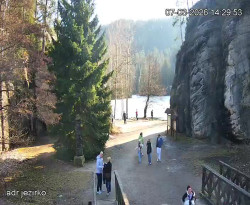 Vstup do skal, Pískovna