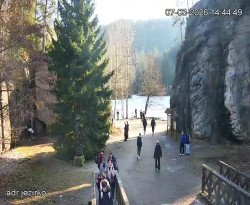 Vstup do skal, Pískovna