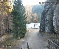 Vstup do skal, Pískovna