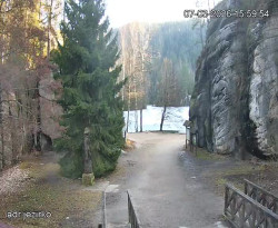 Vstup do skal, Pískovna