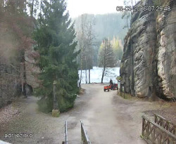 Vstup do skal, Pískovna