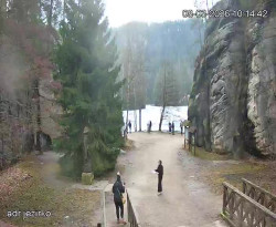 Vstup do skal, Pískovna