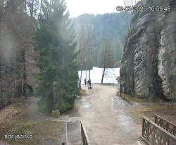 Vstup do skal, Pískovna