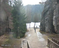 Vstup do skal, Pískovna