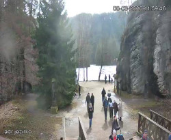 Vstup do skal, Pískovna