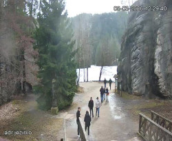 Vstup do skal, Pískovna