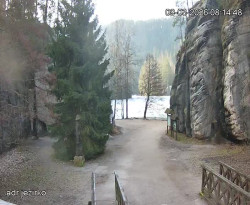 Vstup do skal, Pískovna