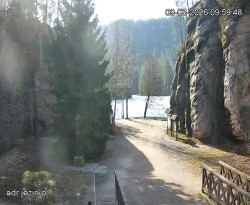 Vstup do skal, Pískovna