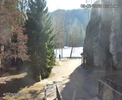 Vstup do skal, Pískovna