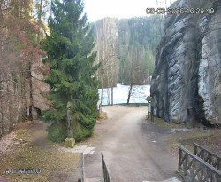 Vstup do skal, Pískovna