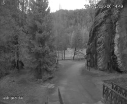 Vstup do skal, Pískovna