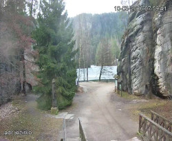 Vstup do skal, Pískovna