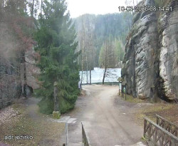 Vstup do skal, Pískovna