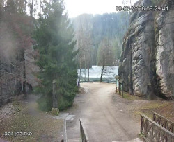 Vstup do skal, Pískovna