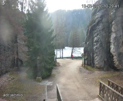 Vstup do skal, Pískovna