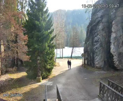 Vstup do skal, Pískovna