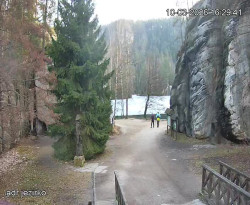 Vstup do skal, Pískovna