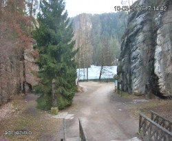 Vstup do skal, Pískovna