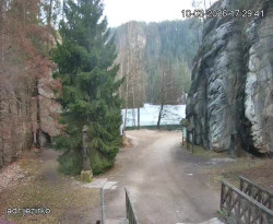 Vstup do skal, Pískovna