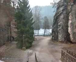 Vstup do skal, Pískovna