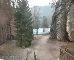 Vstup do skal, Pískovna