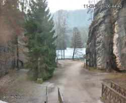 Vstup do skal, Pískovna