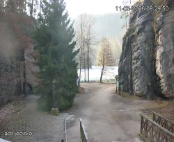 Vstup do skal, Pískovna