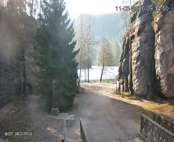 Vstup do skal, Pískovna