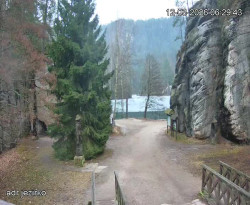 Vstup do skal, Pískovna