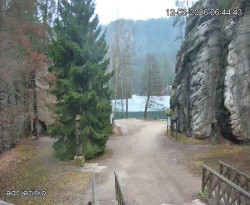 Vstup do skal, Pískovna