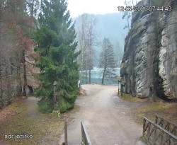 Vstup do skal, Pískovna