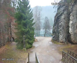 Vstup do skal, Pískovna