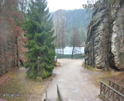 Vstup do skal, Pískovna