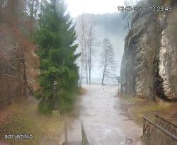 Vstup do skal, Pískovna