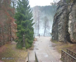 Vstup do skal, Pískovna