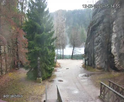 Vstup do skal, Pískovna