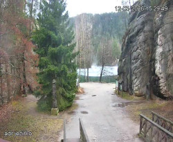 Vstup do skal, Pískovna