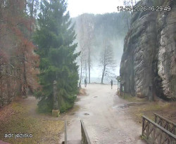 Vstup do skal, Pískovna